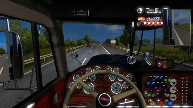 ETS 2 Promods+Rusmap+Russian open spaces Совмещение карт смотреть онлайн