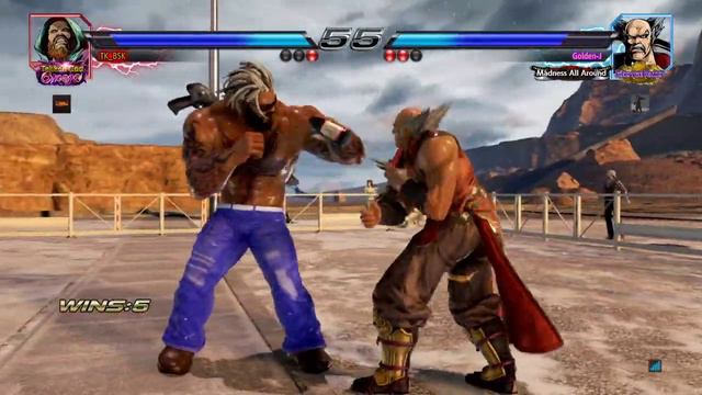 BSK (Marduk) VS Golden-J (Heihachi) Tekken 7 Pakistan смотреть онлайн
