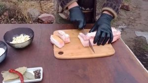 Маринованное сало по-белорусски