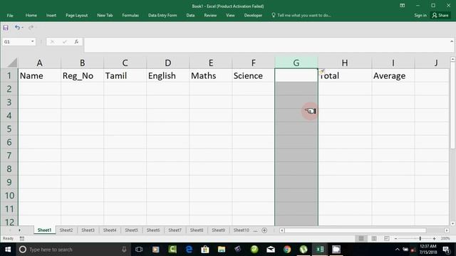 How to learn Microsoft Excel 2016 in Tamil (Part -3) смотреть онлайн