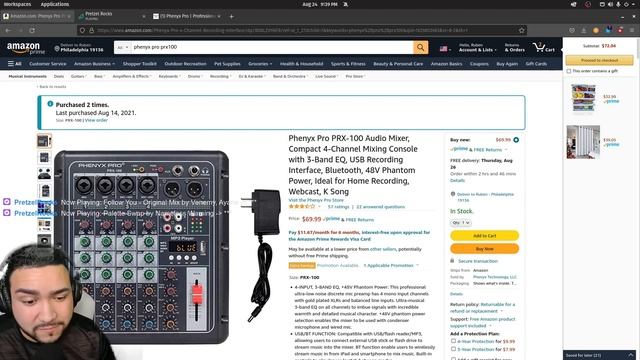Phenyx Pro PRX-100 : The Best Budget Audio Mixer! смотреть онлайн