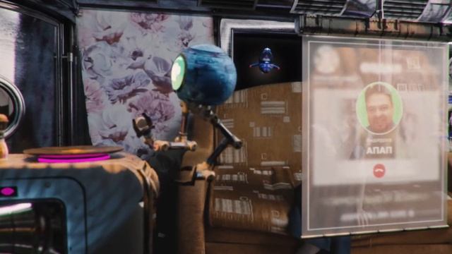 Соня в своей космокаюте Blender 3D Анимация Хромакей смотреть онлайн