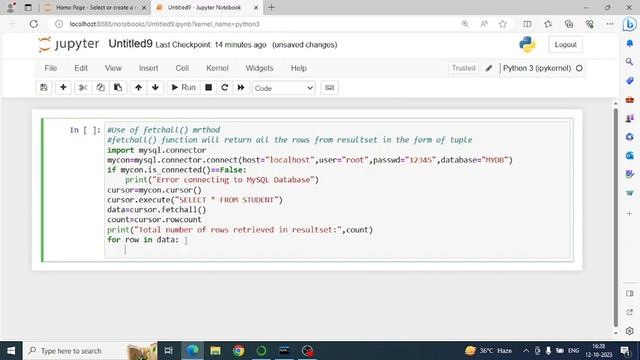 Display Data by using fetchone(), fetchmany(), fetchall() and rowcount | Interface Python with MySQ смотреть онлайн