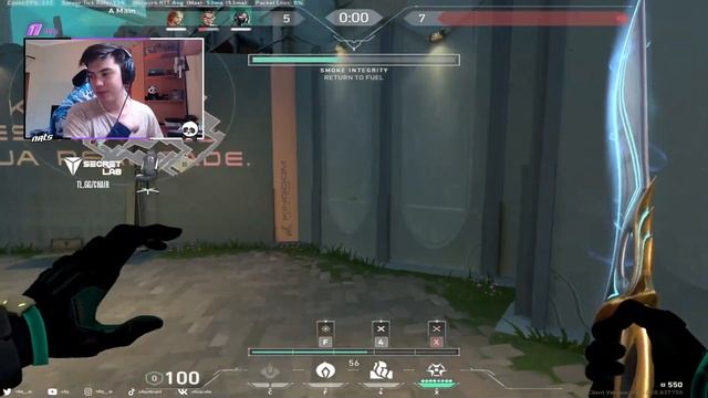 THIS IS WHAT PRO VIPER LOOKS LIKE ON PEARL- NATS VIPER VALORANT RANKED GAMEPLAY смотреть онлайн