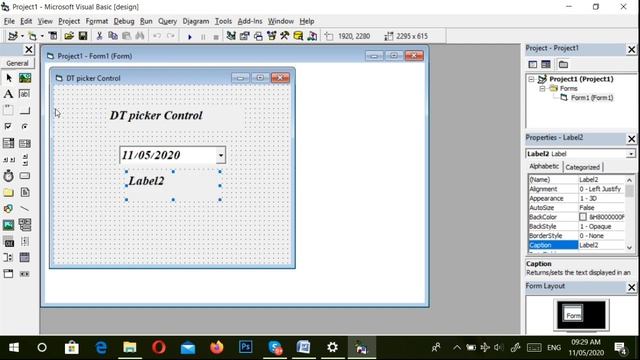 DT picker Control смотреть онлайн