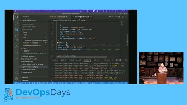 End to End Automated Regression Testing with Playwright, Butch Mayhew смотреть онлайн