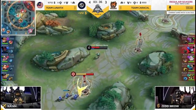 TEAM CARACAL vs TEAM LUNATIX GAME 1| ENG MPLMY Season 10 Week1 Day2 #teamcaracal #teamlunatix #mpl смотреть онлайн