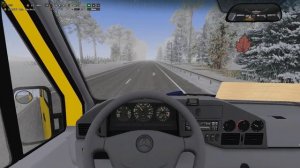 OMSI 2 | На Mercedes Benz Sprinter 412D. По маршруту №177 Чистогорск - д.Жирово