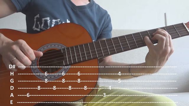 Как играть на гитаре SHINEDOWN - HER NAME IS ALICE - Guitar Tutorial + tabs смотреть онлайн