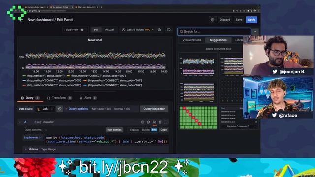 Monitoring con Grafana 9 - Tutorial (Prometheus, Loki) | #laFunción 7x34 смотреть онлайн