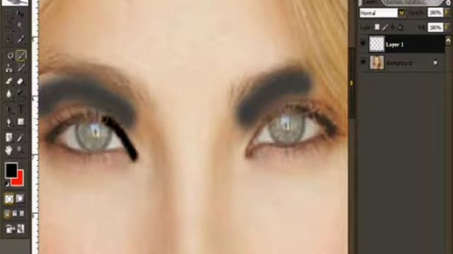 Photoshop CS 2 - Maquillaje смотреть онлайн
