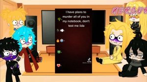 Pro Heroes and LOV reacts to DEKUSQUAD|| M E R C U R Y