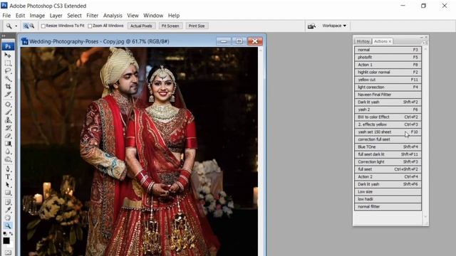 Photoshop Color correction Action? смотреть онлайн