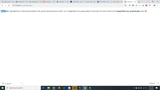 17 - What are the Three scope levels in PHP (Interview Question Series) смотреть онлайн