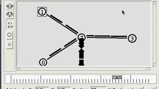 four nodes topology- two send data to third that forwards it to forth смотреть онлайн