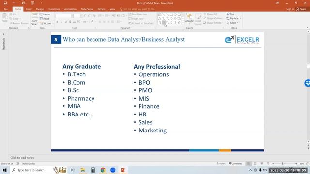 Training Demo Video of Data Analyst and Business Analyst | ExcelR смотреть онлайн