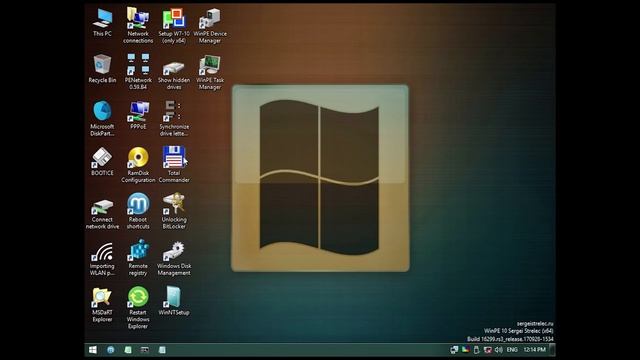 Sergei Strelec Windows 8 & 10 Recovery DVD - Overview & Demo смотреть онлайн