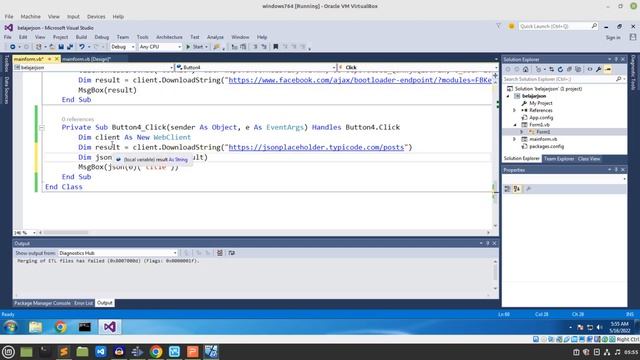 Tutorial Belajar VB.Net #21 | Parsing data Menggunakan Newtonsoft Json | Belajar Visual Basic Dasar смотреть онлайн