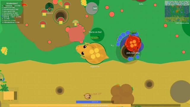NOOB Takes REVENGE on TOXIC TEAMERS of MOPE.IO смотреть онлайн