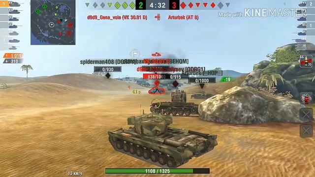 ЧТР серия номер 8. World of Tanks Blitz. смотреть онлайн