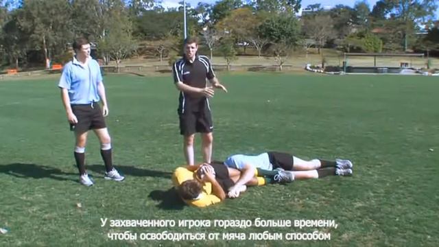 Rugby Union Tackle Laws with Russian Subtitles смотреть онлайн
