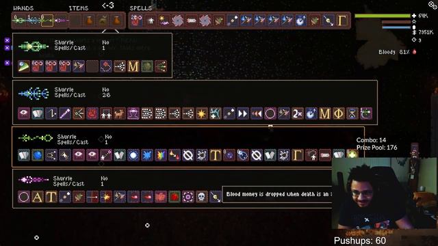 What 2000 HOURS in Noita looks like смотреть онлайн