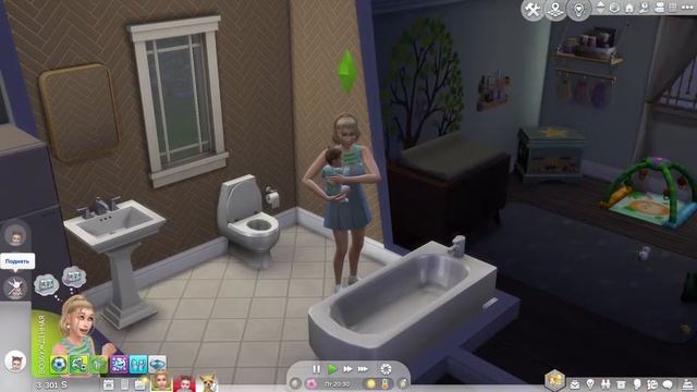 ВЕЧЕРИНКА И ГРЯЗНЫЕ ПОДГУЗНИКИ | The Sims 4 Жизненный путь | Семья Тарасовых #2 [Летсплей] смотреть онлайн