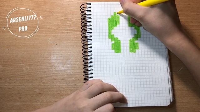 МИНИ ЛЕОН за 5 минут из БРАВЛ СТАРС! РИСУЮ ПО КЛЕТОЧКАМ! BRAWL STARS смотреть онлайн