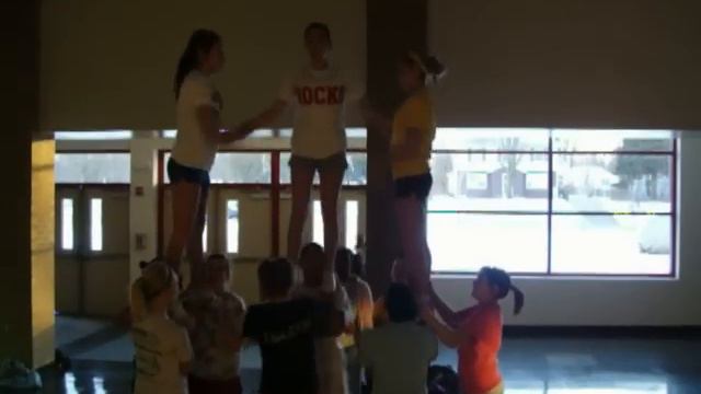 Cool Cheer Pyramid with Co-ed Partnering смотреть онлайн