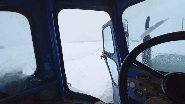 Снегозадержание На Т-40! Зима 2022! смотреть онлайн