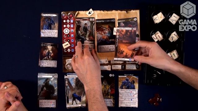 Call to Adventure: The Stormlight Archive — game preview at GAMA Expo 2020 смотреть онлайн
