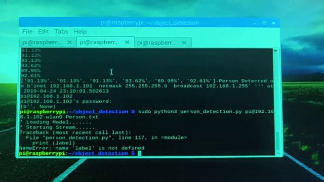 Person detection Raspberry Pi with Python Code | Yolo | Communication between multiple Raspberry P смотреть онлайн