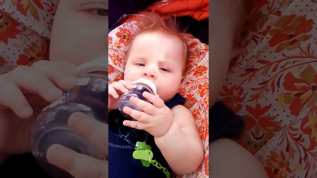 Малышок пьет компот смотреть онлайн