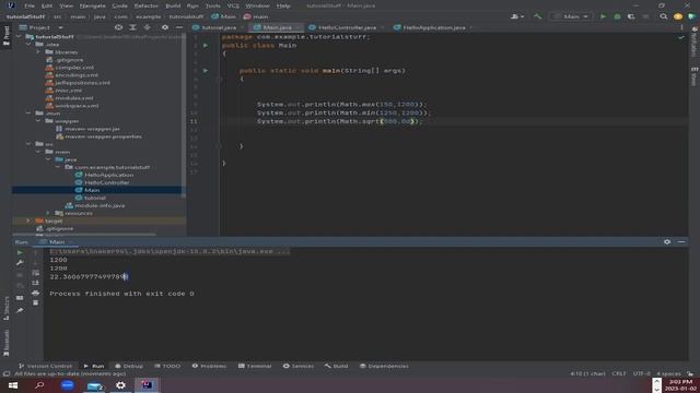 Java programming tutorial 6- the math class смотреть онлайн