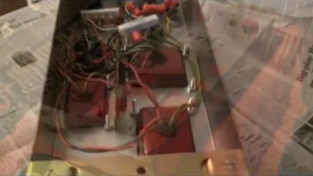Restoration of 122 Leslie Amplifier and 1958 Hammond C-3 Components смотреть онлайн
