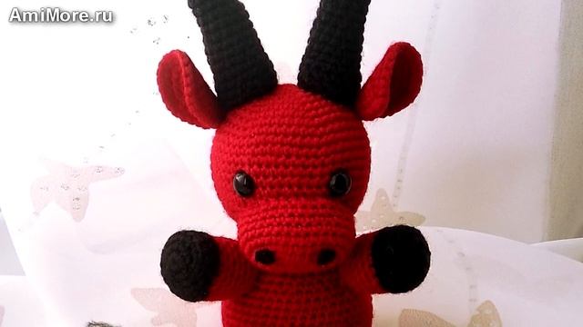 Амигуруми: схема Бычок Борис. Игрушки вязаные крючком - Free crochet patterns. смотреть онлайн