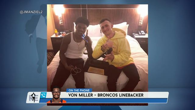 Broncos Super Bowl MVP Von Miller on Johnny Manziel - 12/13/16 смотреть онлайн