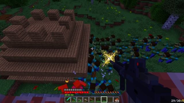 ДОМА НУБА И ПРО ПРОТИВ АРМИИ ИЗ 1000 ЗОМБИ В МАЙНКРАФТ! НУБ И ПРО ПРОТИВ ЗОМБИ АПОКАЛИПСИС MINECRAF смотреть онлайн