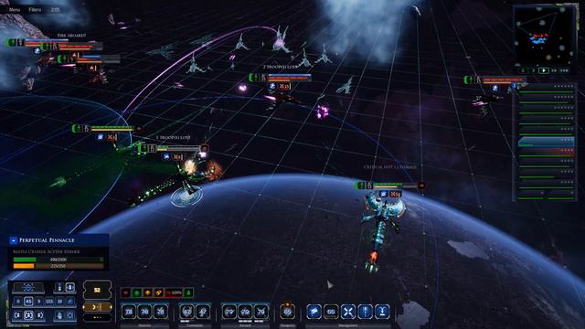 Necrons vs Eldar Corsairs! - Massive Battle, Skirmish Gameplay, Battlefleet Gothic Armada 2 смотреть онлайн