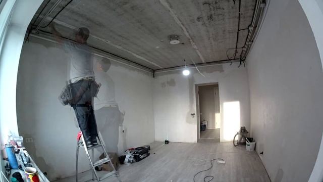 монтаж парящего потолка смотреть онлайн