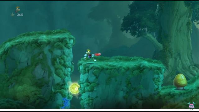 Волшебный лес. Малютки в опасности. Прохождение игры Rayman Legends смотреть онлайн