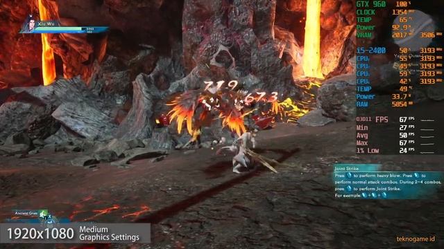 Sword and Fairy 7 | GeForce GTX 960 | Intel Core i5-2400 смотреть онлайн