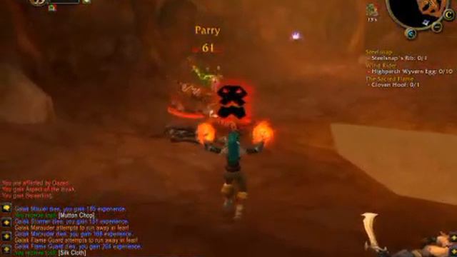 Joana - Doing the last part of "The sacred Flame" quest in WoW смотреть онлайн