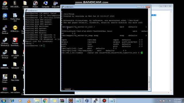 B. (LINUX) NFS file system using hard mount on linux server with intr option смотреть онлайн
