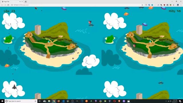 Javascript - JetFighter Game смотреть онлайн