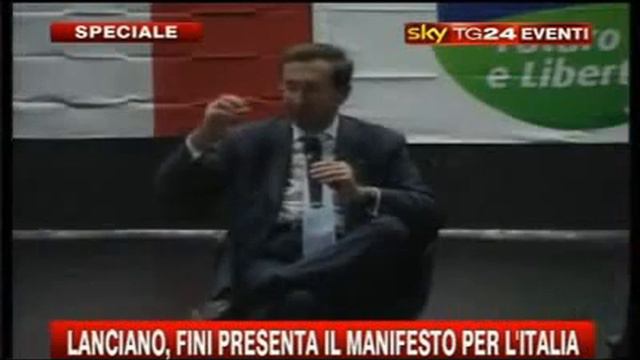 Gianfranco Fini a Lanciano - Intervento completo, parte 5di5 смотреть онлайн