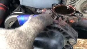 ГАЗель Некст (next) течь антифриза через термостат Cummins isf 2.8