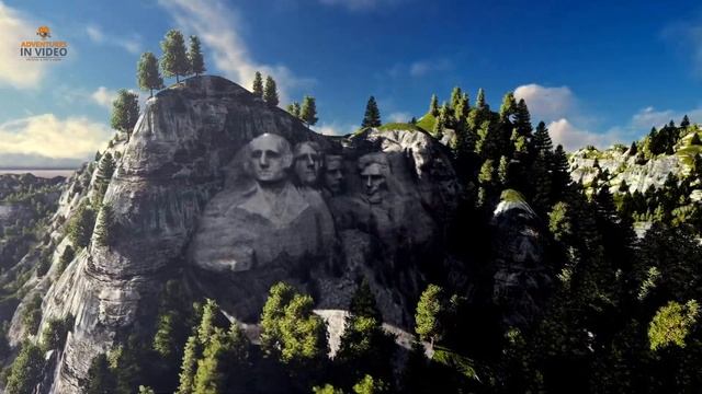 Mount Rushmore in South Dakota смотреть онлайн