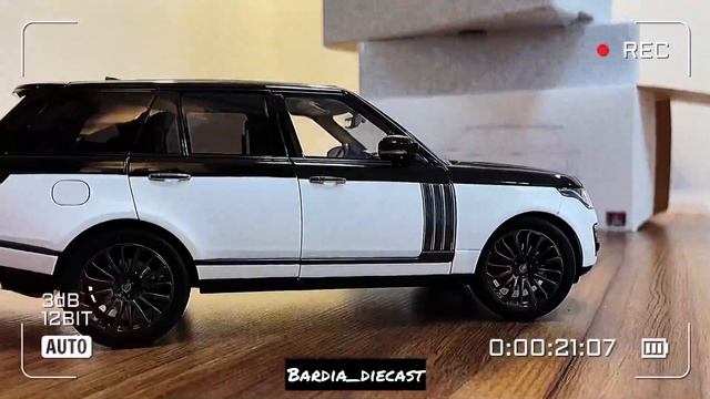 Unboxing Range Rover SV Autobiography Dynamic - #diecast model car смотреть онлайн
