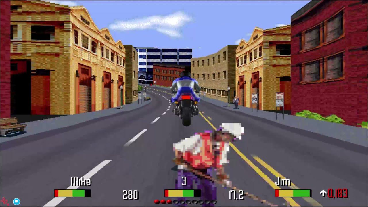 Road Rash: BEST CHEAT, NO CARS/САМЫЙ ЛУЧШИЙ ЧИТ смотреть онлайн